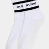 Accessories Splits59 | Logo Stripe Ankle Socks With Grip