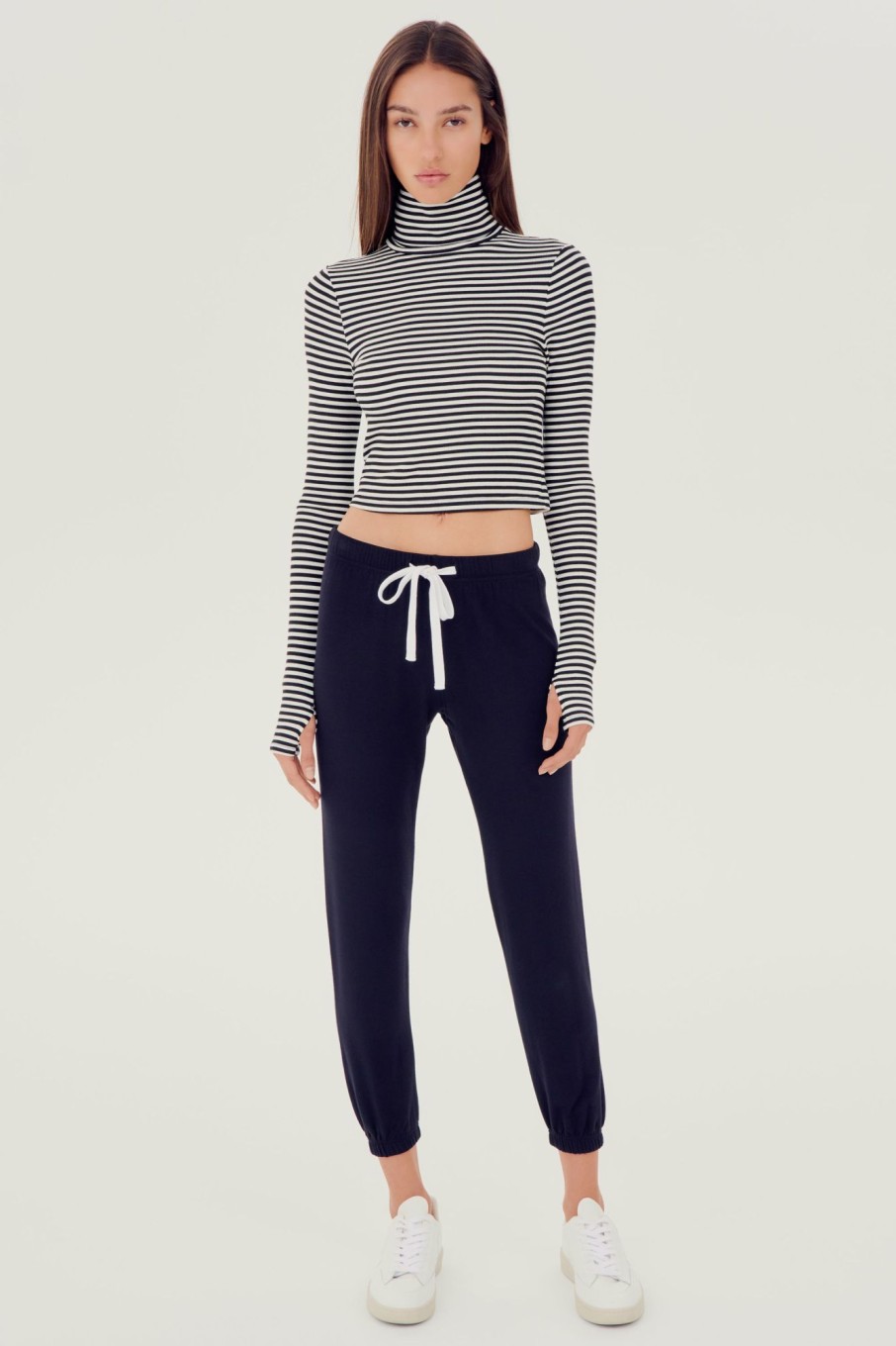 Tops & Tanks Splits59 | Jackson Rib Cropped Turtleneck