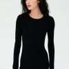 Tops & Tanks Splits59 | Louise Rib Long Sleeve