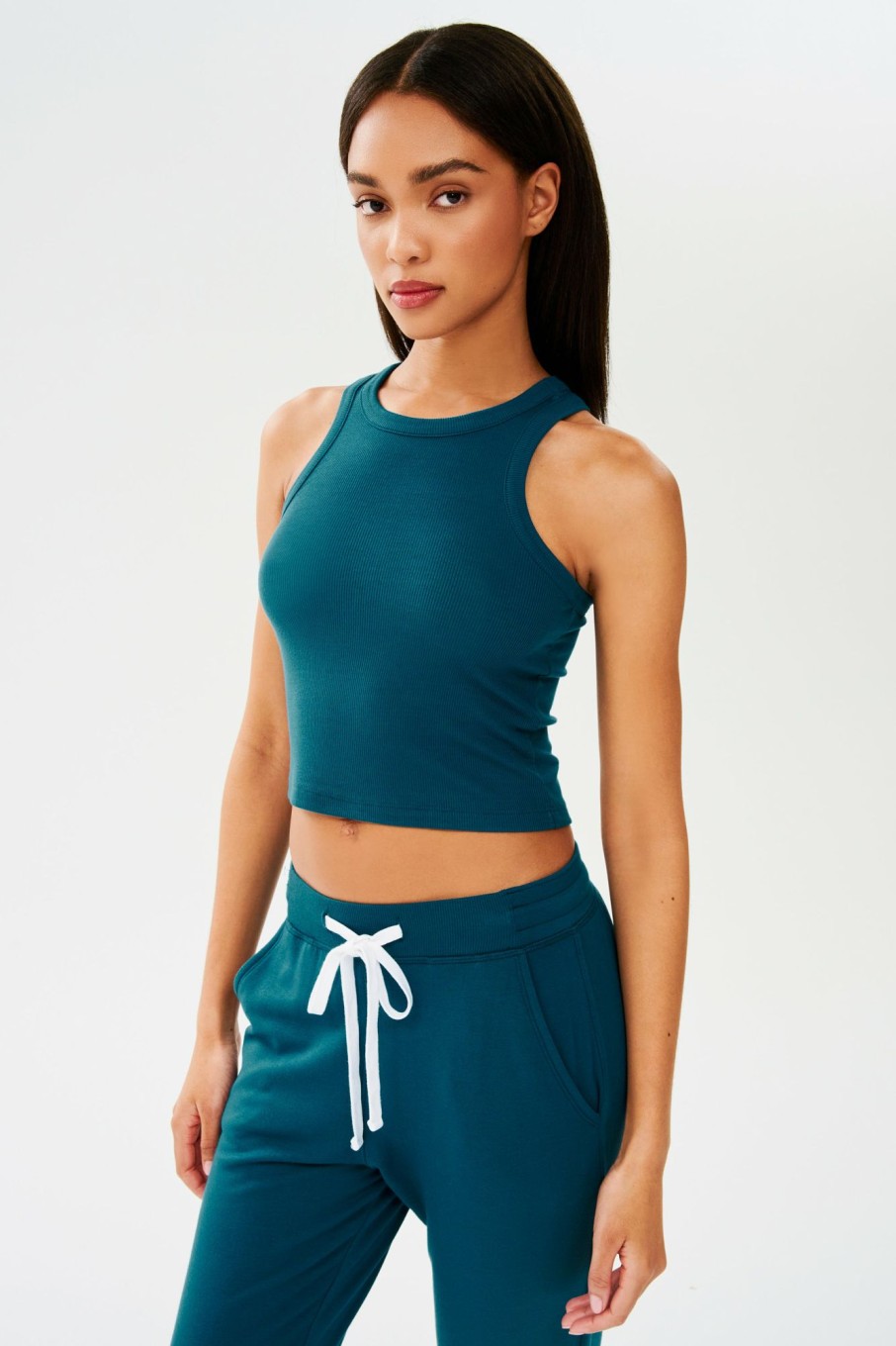 Tops & Tanks Splits59 | Kiki Rib Crop Tank