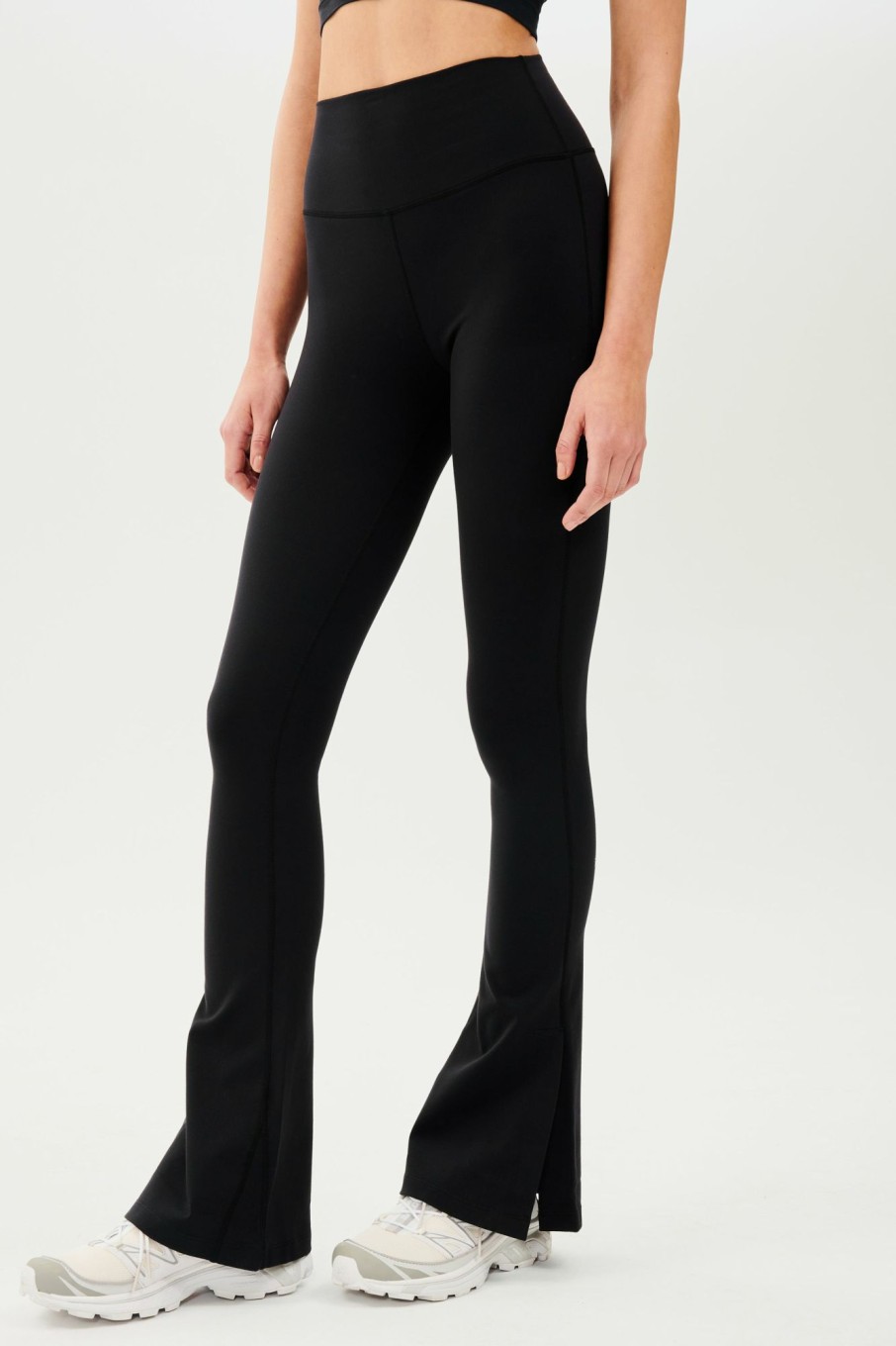 Flares Splits59 | Raquel High Waist Flare W/ Split Hem