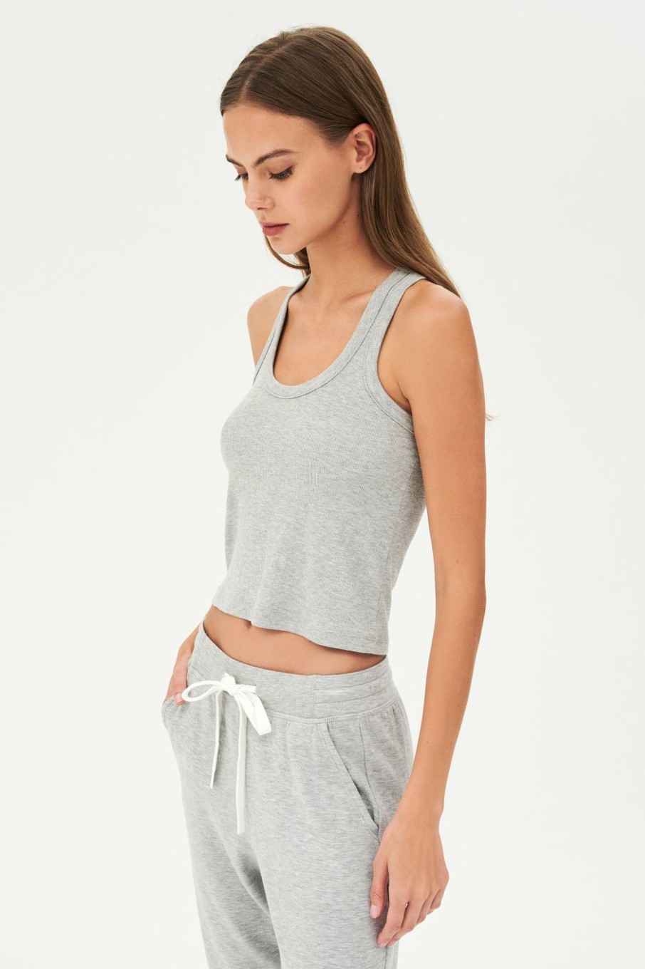 Tops & Tanks Splits59 | Ashby Rib Crop