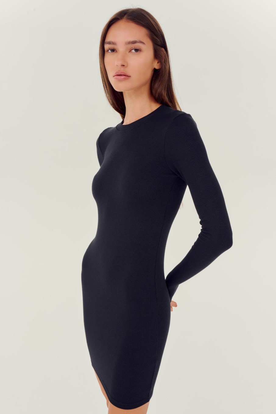 Dresses & Skorts Splits59 | Louise Rib Long Sleeve Dress