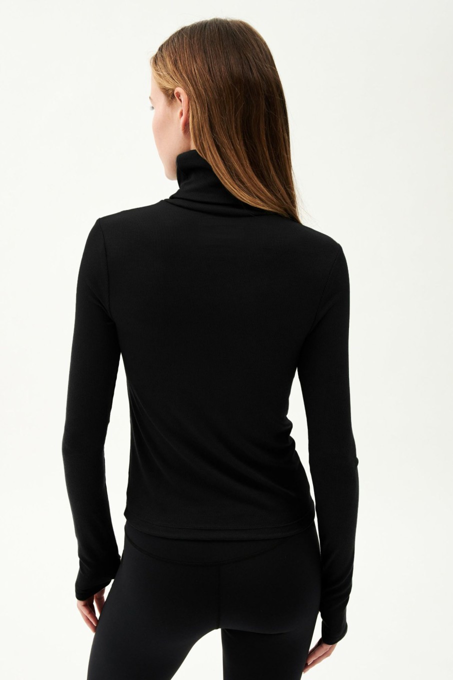 Tops & Tanks Splits59 | Jackson Rib Full Length Turtleneck