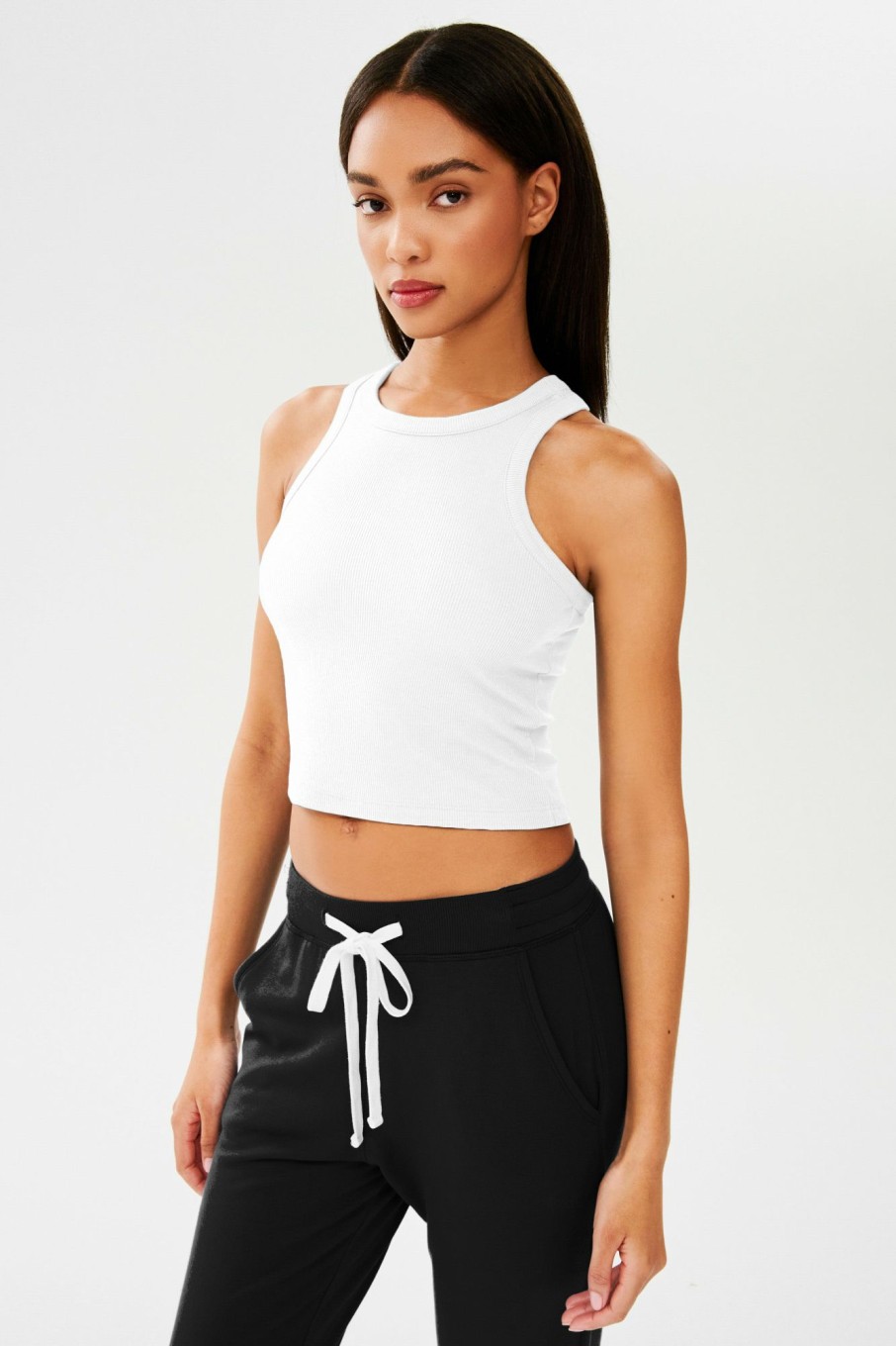 Tops & Tanks Splits59 | Kiki Rib Crop Tank