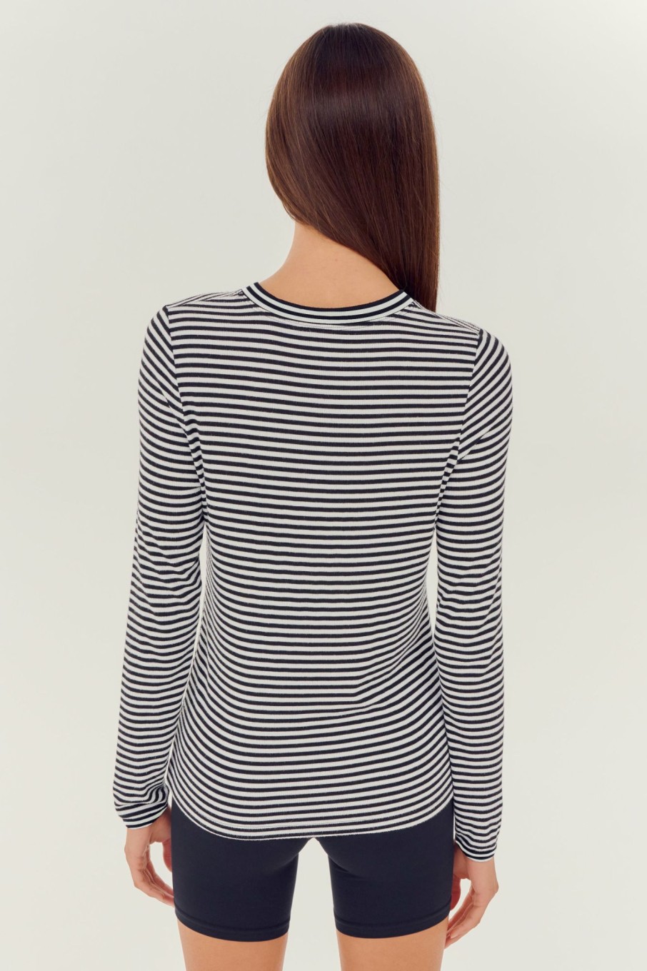 Tops & Tanks Splits59 | Louise Rib Long Sleeve