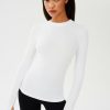 Tops & Tanks Splits59 | Louise Rib Long Sleeve